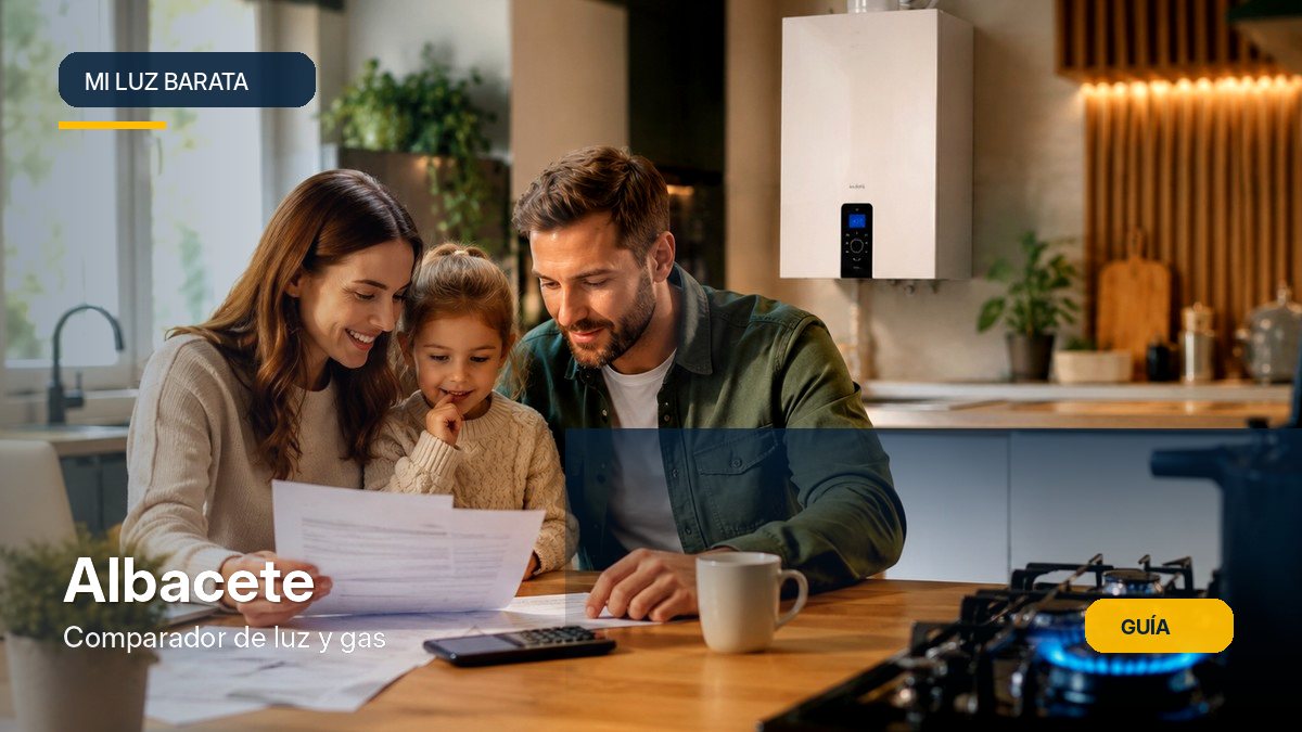Comparador de luz y gas en Albacete: cómo comparar tarifas con tus datos reales