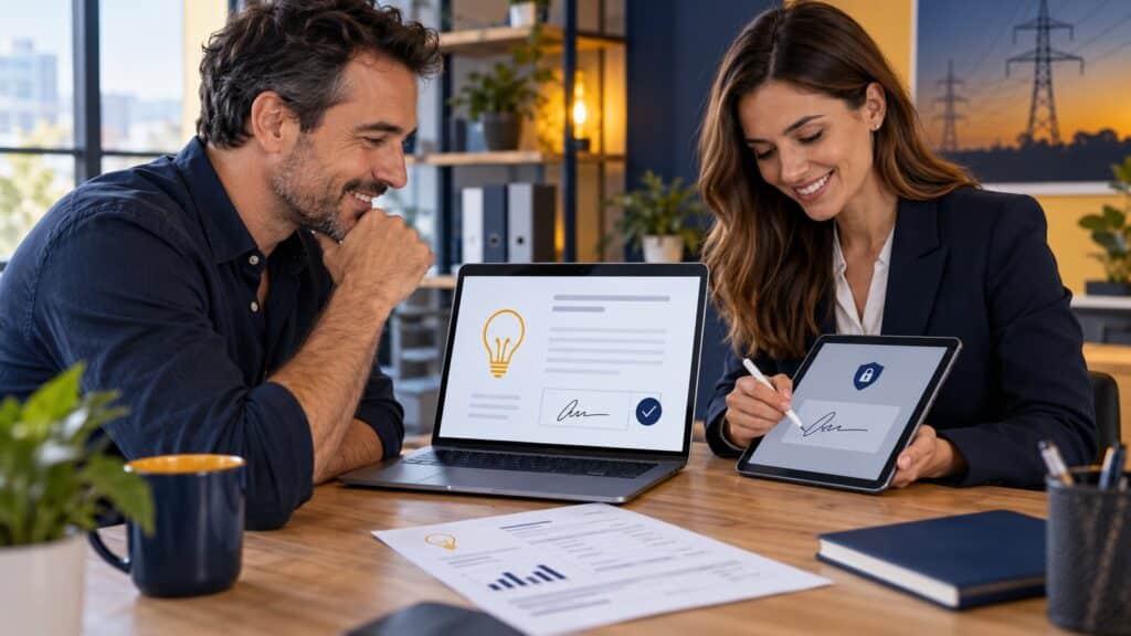 Contratación online de energía para empresas